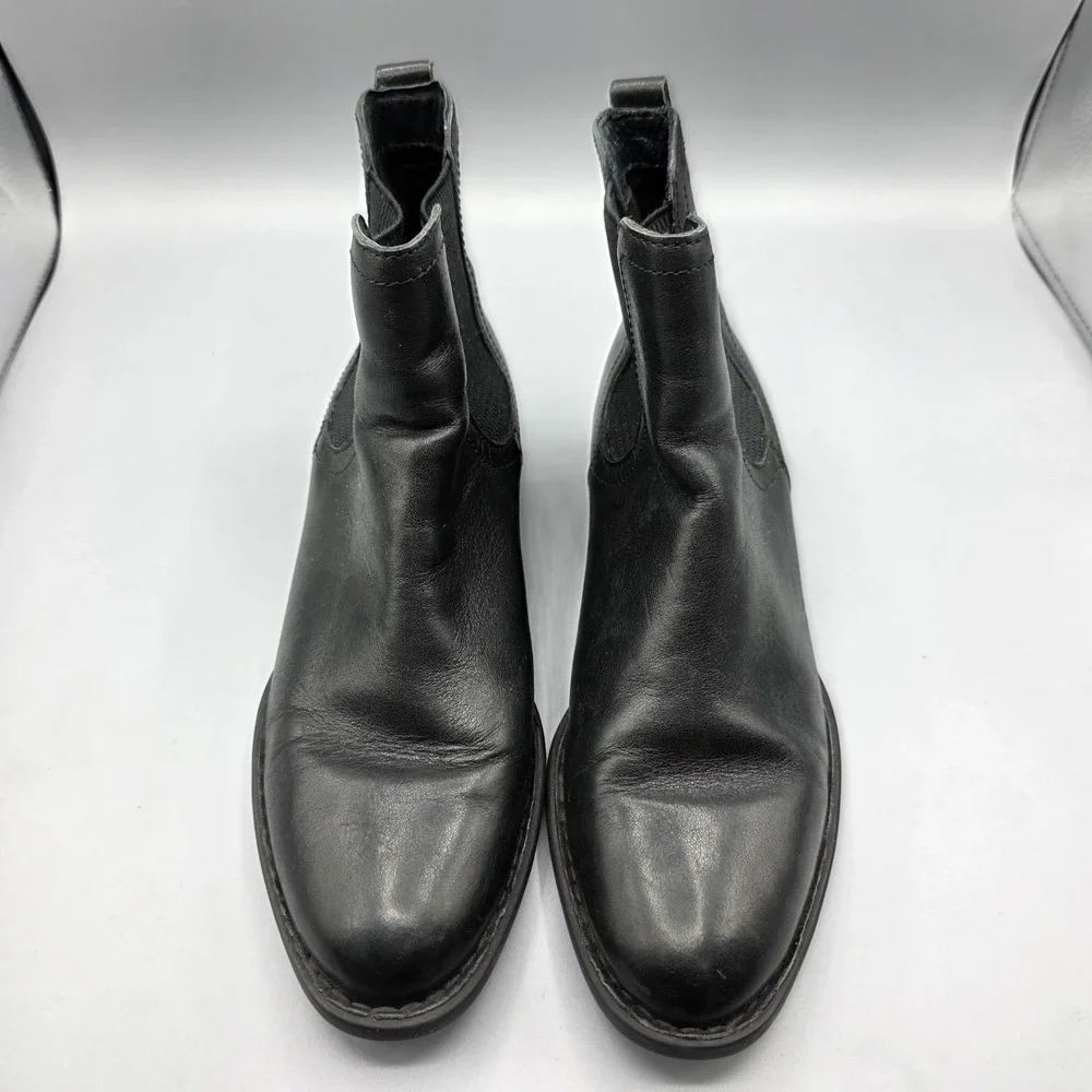 Born Chelsea Boots Womens‎ 7 Black Leather Ankle Booties Western Casual Shoes